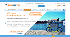 Desktop Screenshot of e-shop.snow4fun.cz